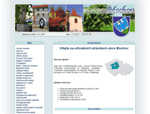 Tablet Screenshot of mochov.cz